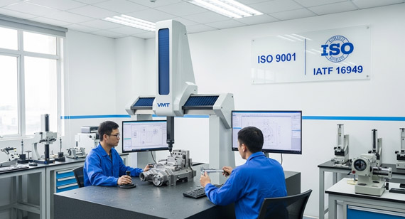 VMT CNC Machined Parts Service Factory Quality Control Laboratory
