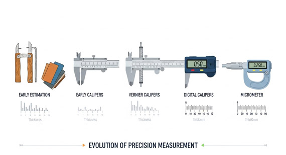 The Historical Evolution of Steel Thickness Measurement Systems