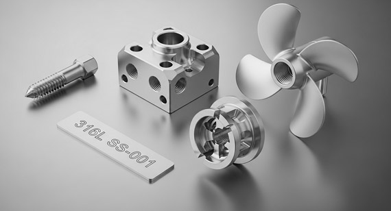 High-precision 316L stainless steel CNC machined parts