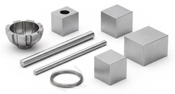 Pure Tungsten and Tungsten Alloy Materials