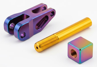 Anodizing Titanium CNC Machining Parts Anodizing Titanium CNC Machining Parts
