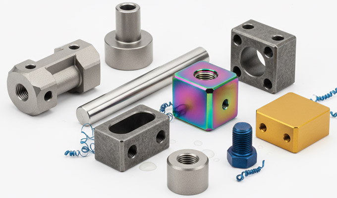 Custom CNC Machined Titanium Parts Custom CNC Machined Titanium Parts
