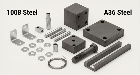1008 Steel and A36 Steel CNC Machining Parts 1008 Steel and A36 Steel CNC Machining Parts