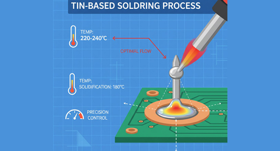 soldering process temperature circuit board vector soldering process temperature circuit board vector