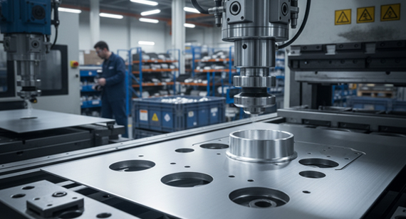 Sheet Metal Blanking Aluminum Sheet Metal Blanking Aluminum