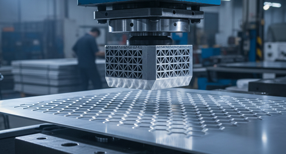 Sheet Metal Embossing Aluminum Stamping Sheet Metal Embossing Aluminum Stamping