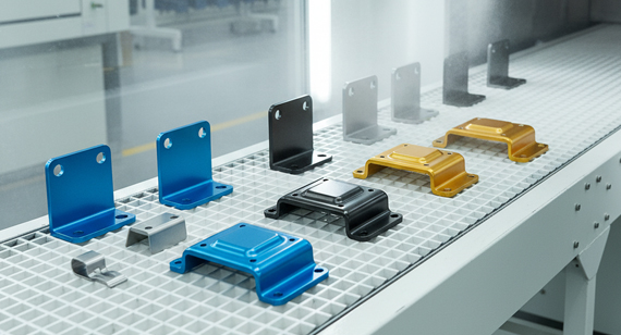 Aluminum Stamped Parts Surface finishing Aluminum Stamped Parts Surface finishing