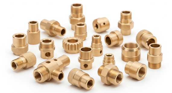 Automotive Industry Brass CNC Machining Parts Automotive Industry Brass CNC Machining Parts