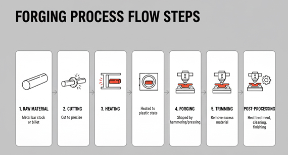 Forging Process Flow Steps