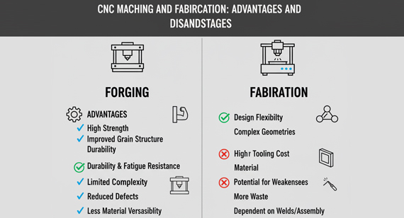 Forging and Fabrication Advantages and Disadvantages