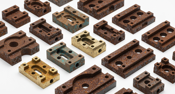 Rusting of Metals CNC Machining Parts