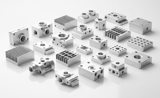 Custom 5052 Aluminum CNC Machined Parts Custom 5052 Aluminum CNC Machined Parts