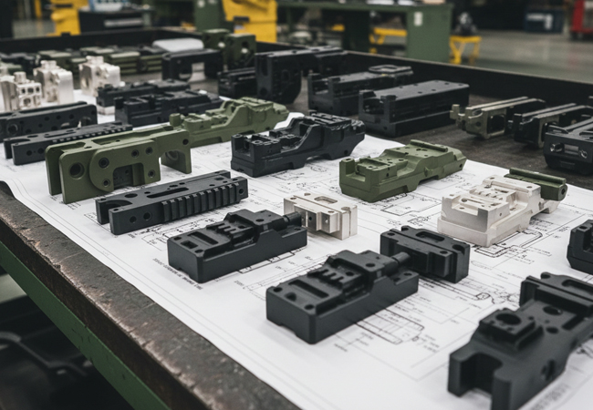 5083 Aluminum Military & Defense CNC Machined Parts