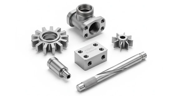 420HC Stainless Steel CNC Machining Parts