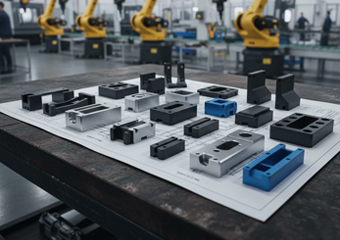 7075 Aluminum Robotics CNC Machined Parts
