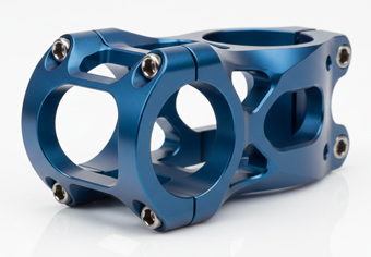 Blue Anodized Bicycle 7075 Aluminum CNC Machined Parts Blue Anodized Bicycle 7075 Aluminum CNC Machined Parts