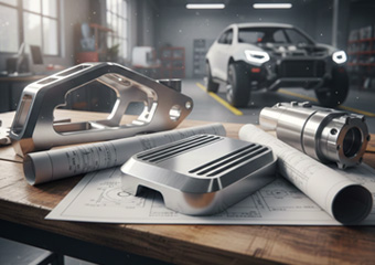 ADC12 (A380) Aluminum Electric bicycles Electric Vehicles CNC Machined Parts