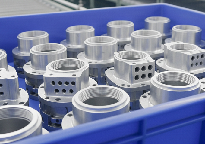 High-Volume Custom 6060 Aluminum CNC Machining Parts