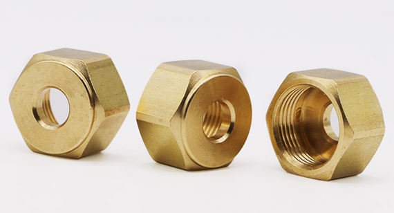 CNC machining brass nuts CNC machining brass nuts