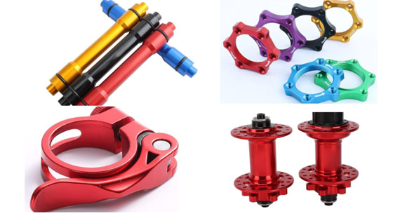 Anodized CNC Machined Bicycle Parts
