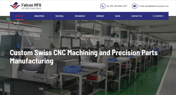 Falcon CNC Swiss