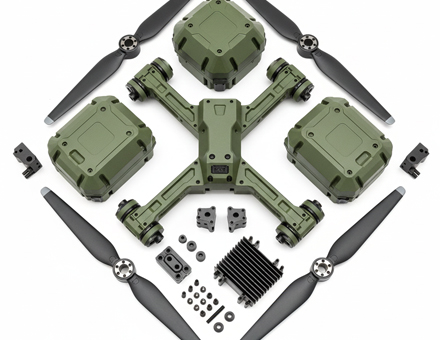 Custom Surveillance and Military Drones CNC Machining Parts
