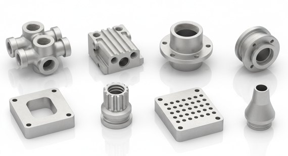 Aluminum Alloy 7050-T7451 CNC Machining Parts