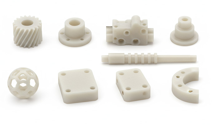Custom Prototypes Nylon CNC Machining Parts Custom Prototypes Nylon CNC Machining Parts
