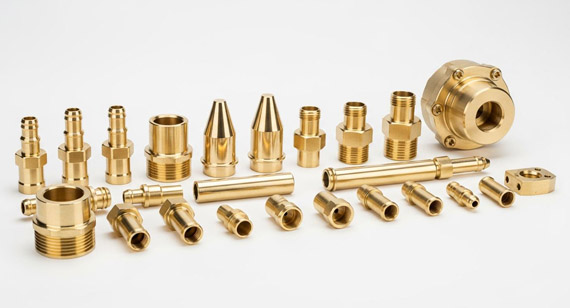 Automotive HPb59-1 Brass CNC Machined Parts Automotive HPb59-1 Brass CNC Machined Parts
