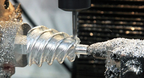 CNC Machining 2007 Aluminum Thread Surface