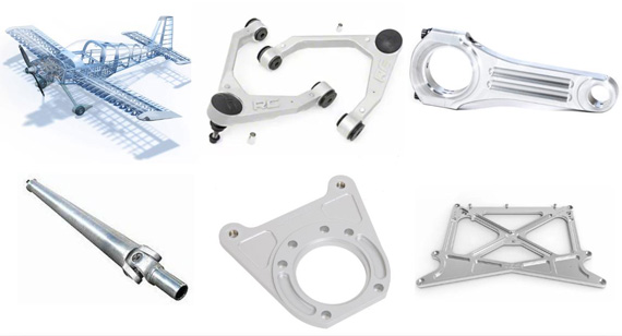 Applications of 7050 T7451 Aluminum CNC Machining Parts