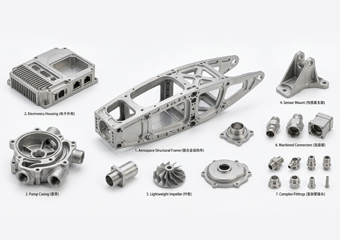 Custom Magnesium Alloy CNC Machining Aerospace Lightweight Components Parts