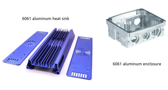 6061 Aluminum CNC Machining Heat Sinks and Electronic Enclosures Parts
