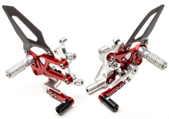Custom CNC Machining Racing Adjustable Rearsets Custom CNC Machining Racing Adjustable Rearsets