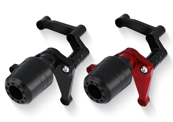 Custom CNC Machining Racing Aluminum Sturzpads Crashpads Custom CNC Machining Racing Aluminum Sturzpads Crashpads