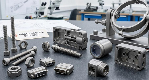 Maraging Steel 300 CNC Machining Parts Maraging Steel 300 CNC Machining Parts