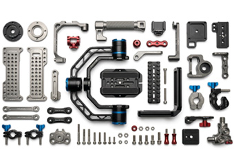 Custom CNC Camera Stabilizer Bracket Parts Machining