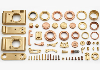 Cusotm Brass & Copper CNC Camera Machining Parts