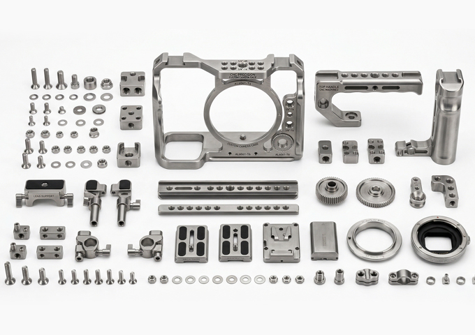 Custom CNC Machining Camera Parts