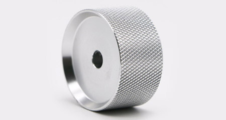 Aluminum Alloy CNC Knobs Machining Knurling Surface Aluminum Alloy CNC Knobs Machining Knurling Surface