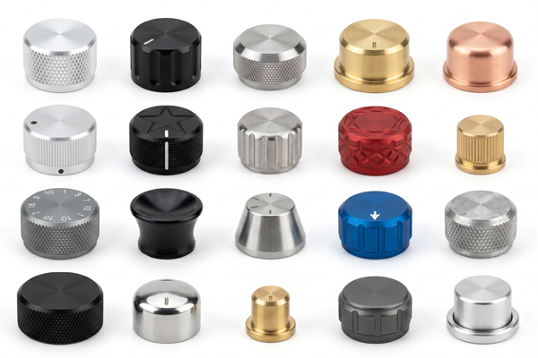 Custom CNC Machining Hi-Fi Audio Amplifier Knobs Custom CNC Machining Hi-Fi Audio Amplifier Knobs