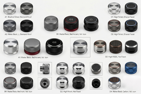 Custom CNC Knobs Machining for Automotive Industry Custom CNC Knobs Machining for Automotive Industry