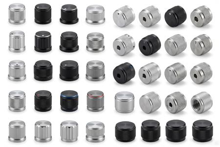 Custom CNC Knobs Machining for Measuring Instruments Custom CNC Knobs Machining for Measuring Instruments
