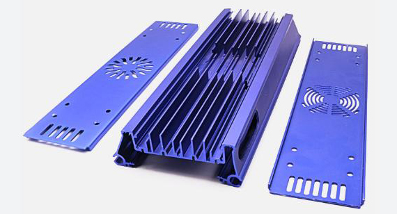 Extrusion Alumiunm Heat Sink CNC Machining