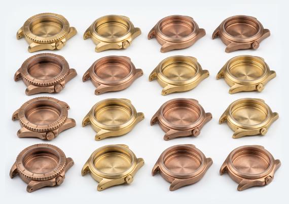 Custom Brass Bronze CNC Watch Case Machining