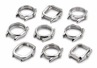 Custom Polished Stainless Steel CNC Watch Cases