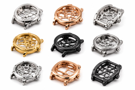 Custom CNC Skeleton & Mechanical Watch Case Machining