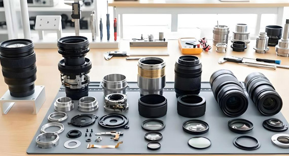 CNC Lens Barrel Prototypes Machining