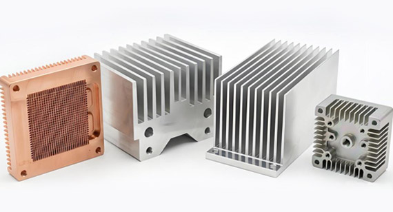 Custom CNC Heat Sinks Made by Various Metals Custom CNC Heat Sinks Made by Various Metals