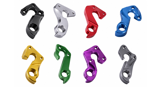 Custom Anodizing 7075-T6 CNC Bicycle Bike Derailleur Hanger Custom Anodizing 7075-T6 CNC Bicycle Bike Derailleur Hanger